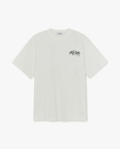  MLB - Áo thun unisex cổ tròn tay ngắn Basic Street Logo 