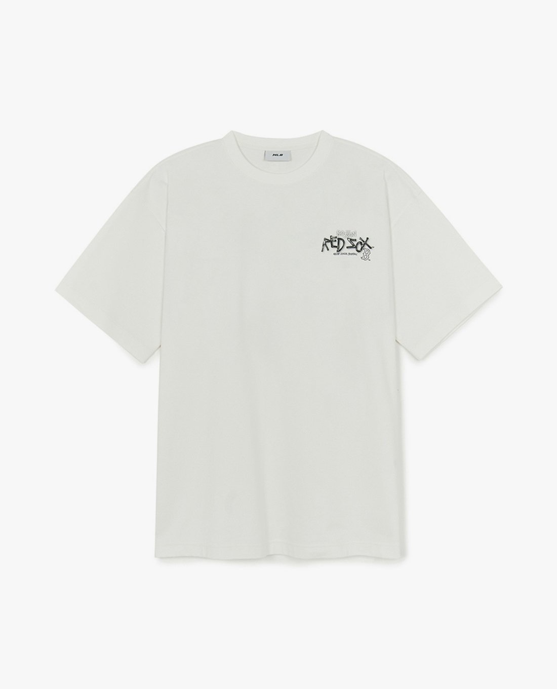 MLB - Áo thun unisex cổ tròn tay ngắn Basic Street Logo