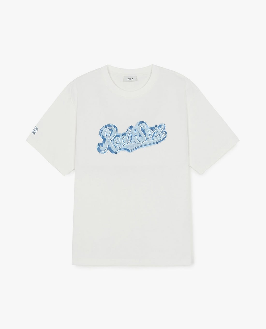 MLB - Áo thun unisex cổ tròn tay ngắn Monogram