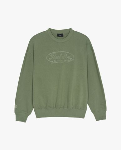  MLB - Áo sweatshirt unisex Varsity Vintage Cursive Graphic 