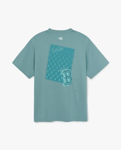  MLB - Áo thun unisex cổ tròn tay ngắn Classic Monotive 