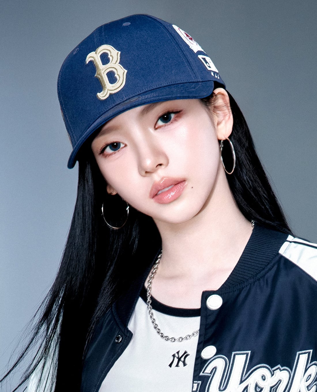 MLB - Nón bóng chày unisex Signature All Over Patch Structure