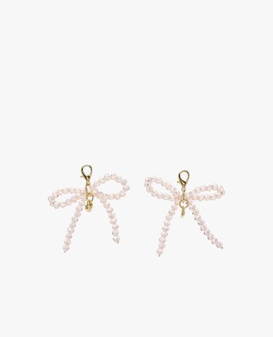  MLB - Charm nữ trang trí giày Beads Ribbon 