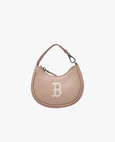  MLB - Móc khoá túi xách Basic Embossed Logo Mini 