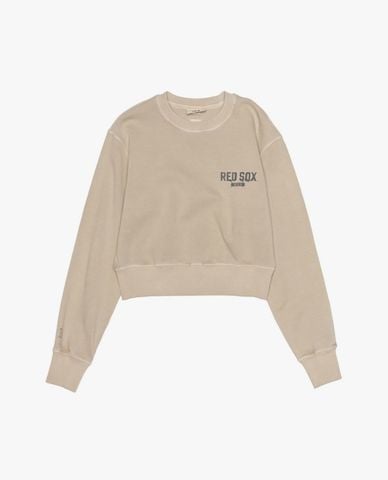  MLB - Áo sweatshirt nữ cổ tròn tay dài Small Logo 