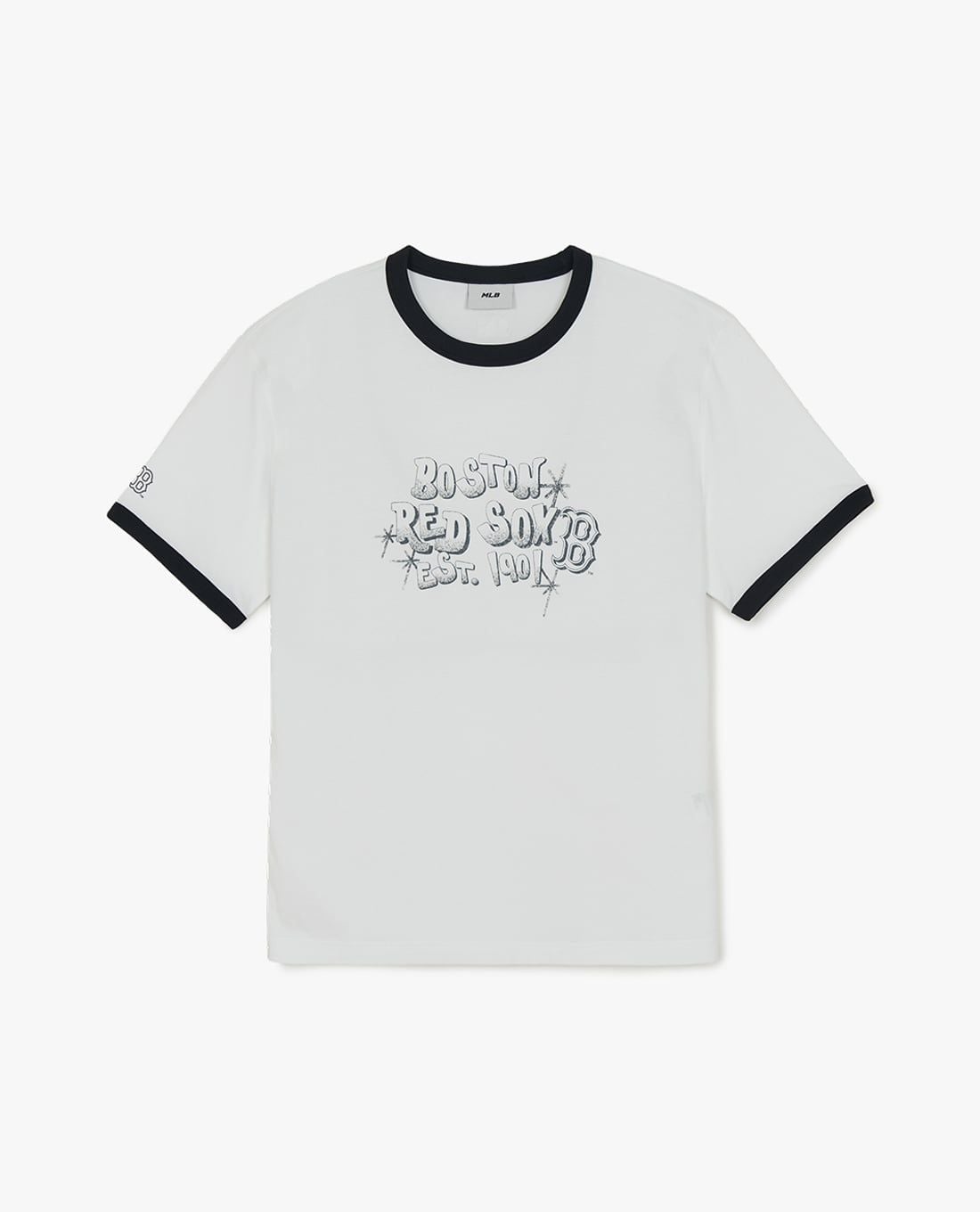 MLB - Áo thun unisex cổ tròn tay ngắn Letter Graphic