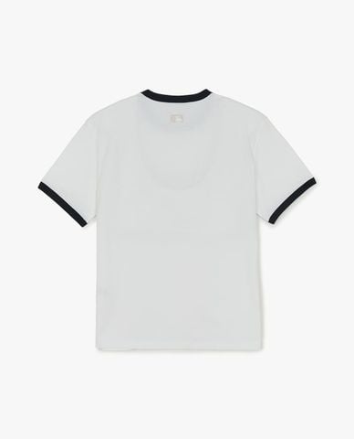  MLB - Áo thun unisex cổ tròn tay ngắn Letter Graphic 