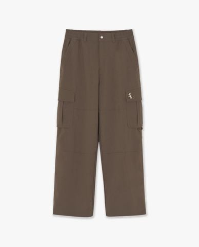  MLB - Quần dài unisex ống rộng Cotton Touch Diagonal 