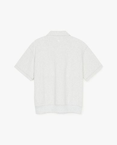  MLB - Áo sweatshirt unisex cổ bẻ tay ngắn Basic Small Logo 