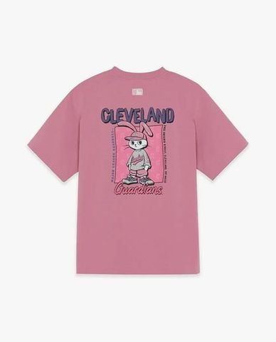  MLB - Áo thun unisex tay ngắn Cleveland Guardians 