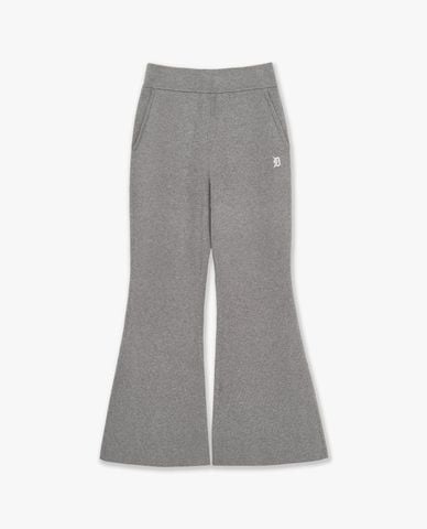  MLB - Quần nữ ống loe lưng thun Basic 