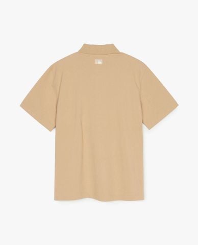  MLB - Áo polo unisex tay ngắn Basic Coopers Logo Overfit 