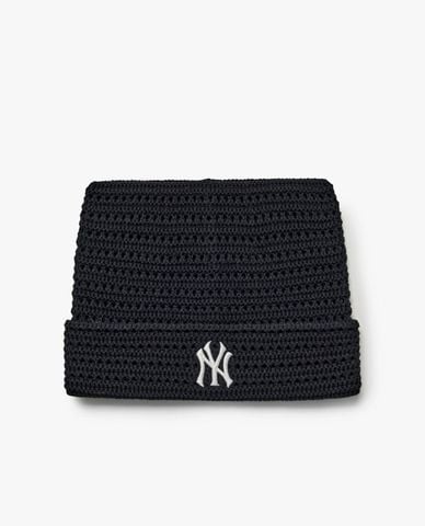  MLB - Nón len unisex dáng tai mèo Summer 