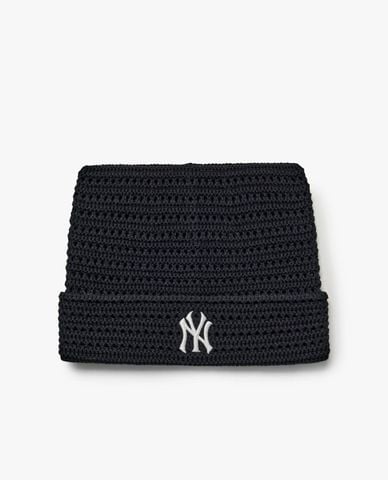  MLB - Nón len unisex dáng tai mèo Summer 