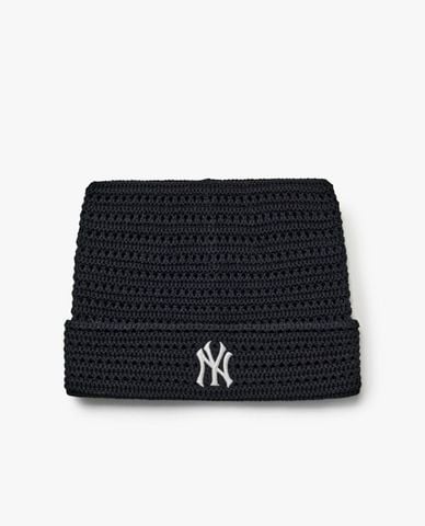  MLB - Nón len unisex dáng tai mèo Summer 