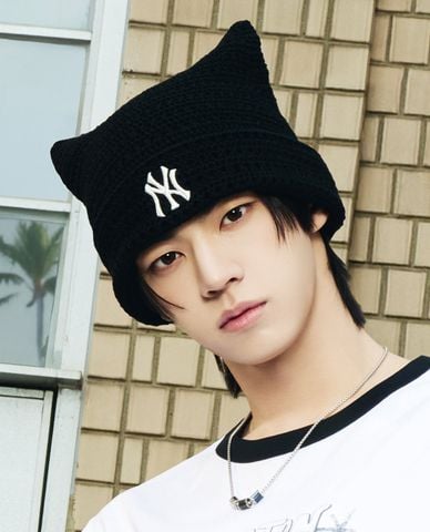  MLB - Nón len unisex dáng tai mèo Summer 