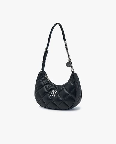 MLB - Túi đeo vai nữ Basic Quilted PU 