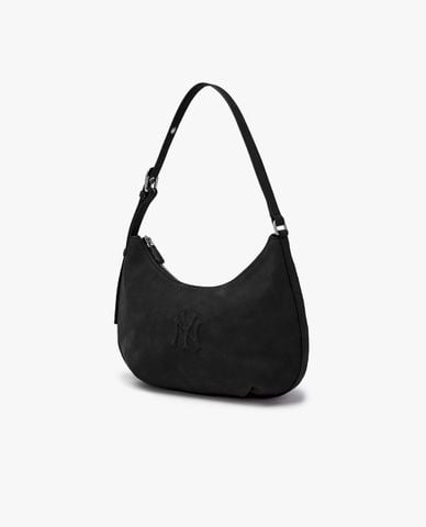  MLB - Túi đeo vai nữ hình bán nguyệt Basic Palette 