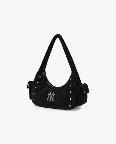  MLB - Túi đeo vai nữ Vintage Street Studded 