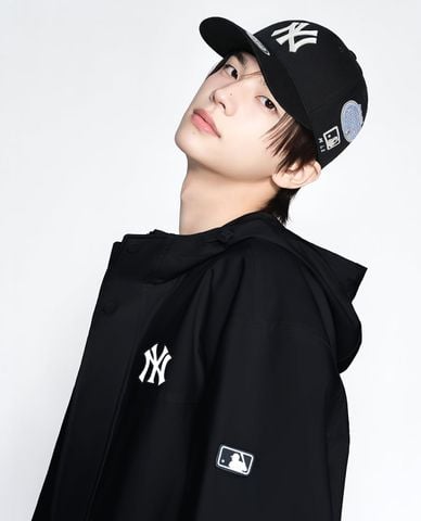  MLB - Nón bóng chày unisex Signature All Over Patch Structure 