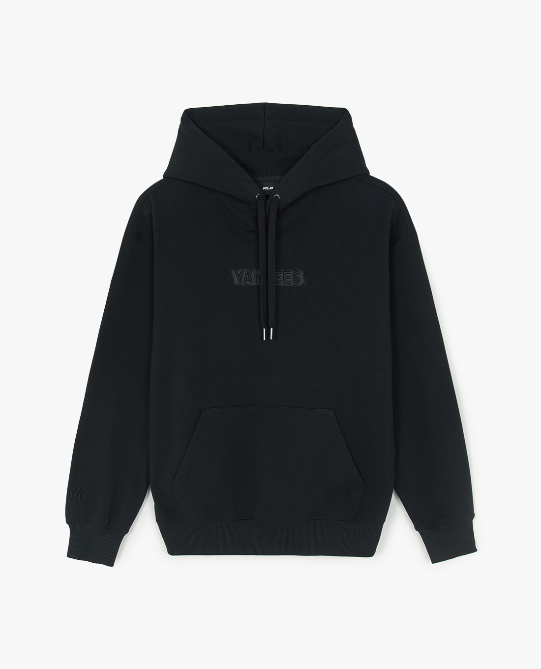 MLB - Áo hoodie unisex tay dài phối mũ Basic Small Logo