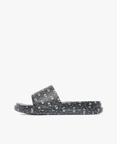  MLB - Dép quai ngang unisex Chunky Mound Diamond Monogram 