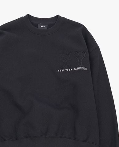  MLB - Áo sweatshirt unisex cổ tròn tay dài 