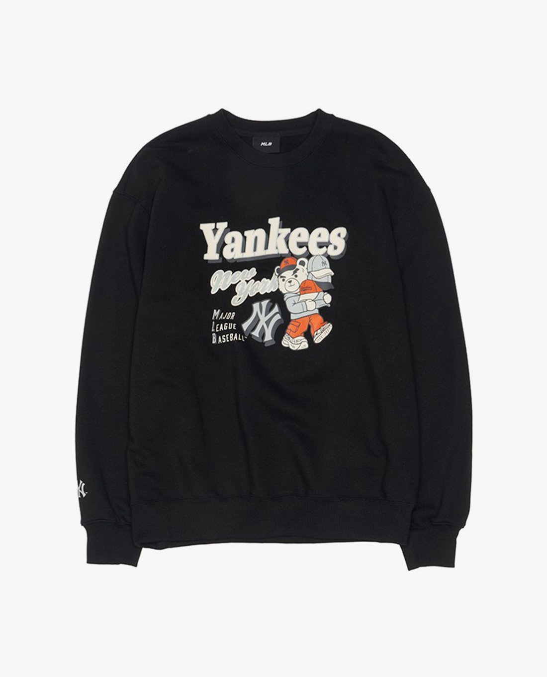MLB - Áo sweatshirt unisex cổ tròn tay dài Mega Bear Series