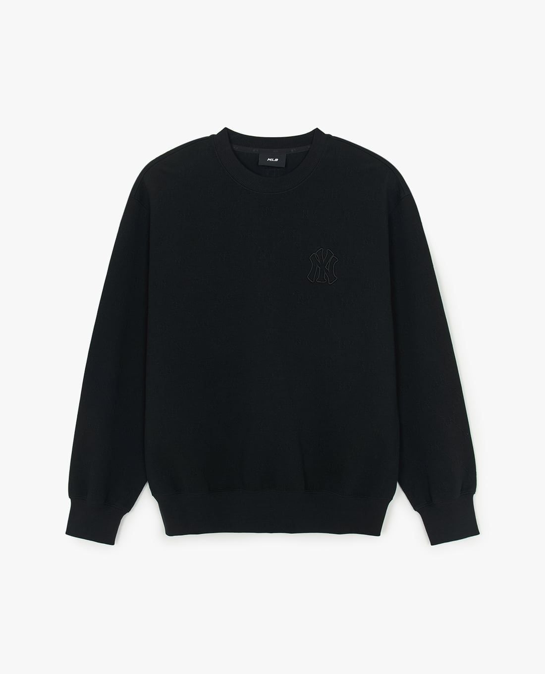 MLB - Áo sweatshirt nam cổ tròn Tonton Monogram Jacquard