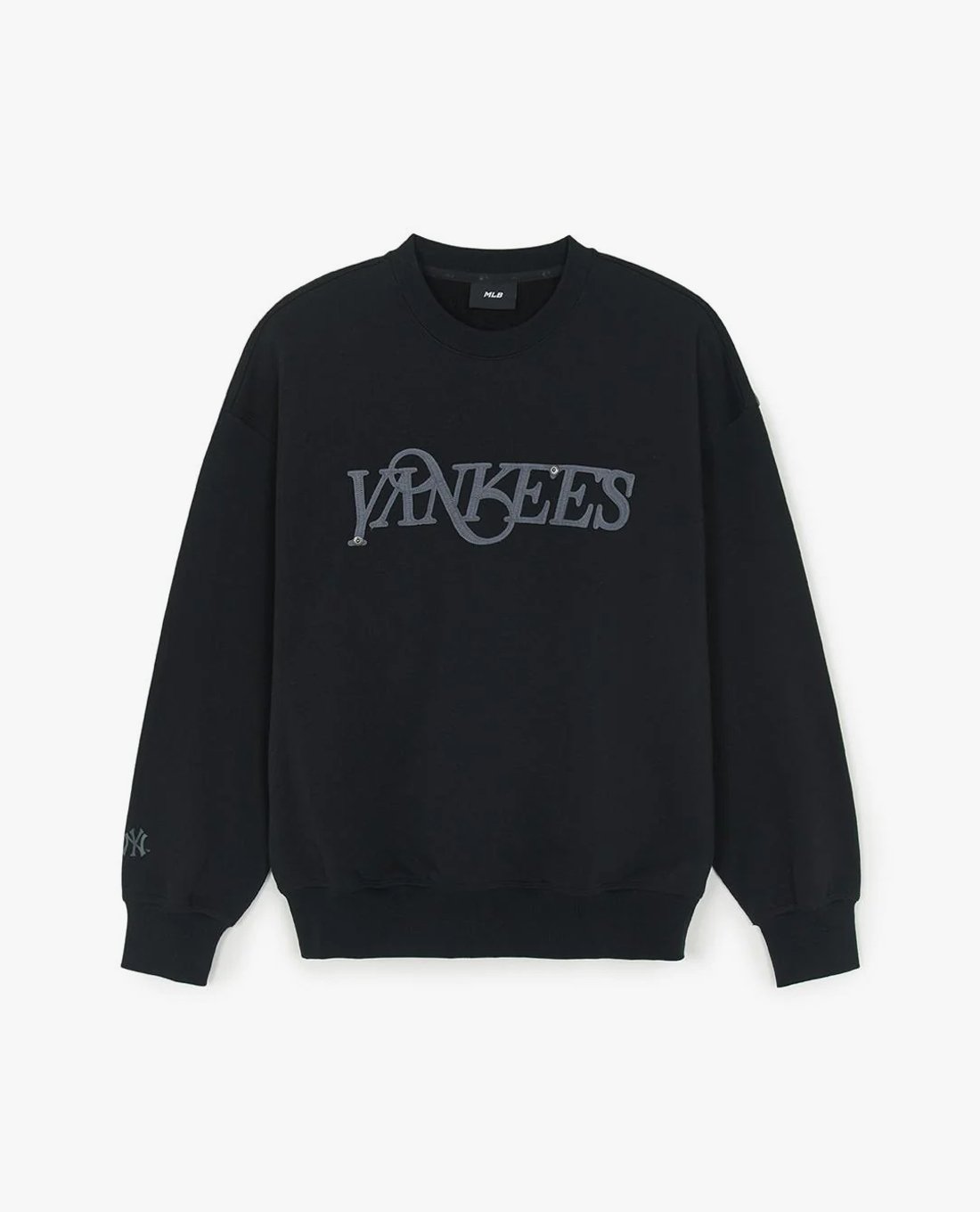 MLB - Áo sweatshirt unisex cổ tròn tay dài Varsity