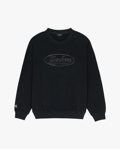  MLB - Áo sweatshirt unisex Varsity Vintage Cursive Graphic 