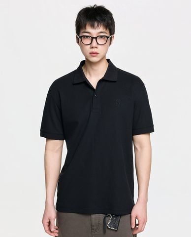  MLB - Áo polo unisex cổ bẻ tay ngắn Basic 