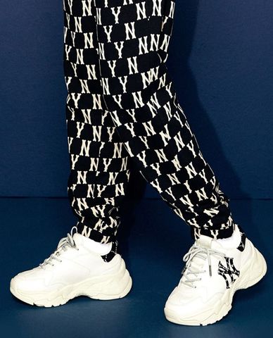  MLB - Giày sneakers unisex cổ thấp Bigball Chunky Monogram 