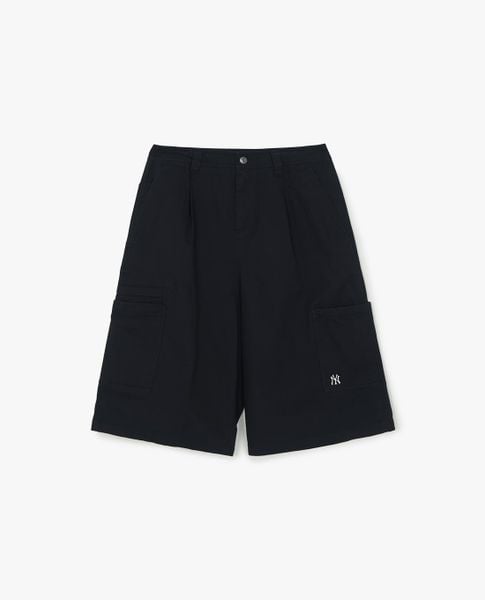  MLB - Quần short unisex ống rộng phối túi hộp 
