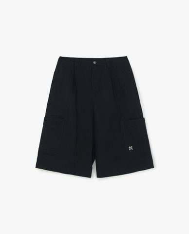  MLB - Quần short unisex ống rộng phối túi hộp 