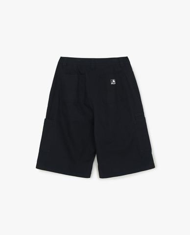  MLB - Quần short unisex ống rộng phối túi hộp 