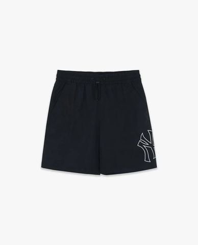  MLB - Quần short unisex ống rộng lưng thun 