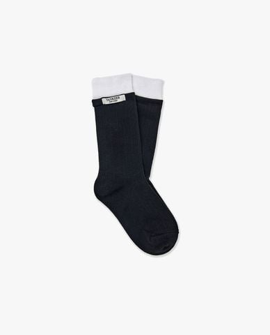  MLB - Vớ nữ cổ cao phối màu Layered 