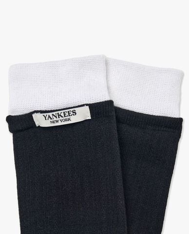  MLB - Vớ nữ cổ cao phối màu Layered 