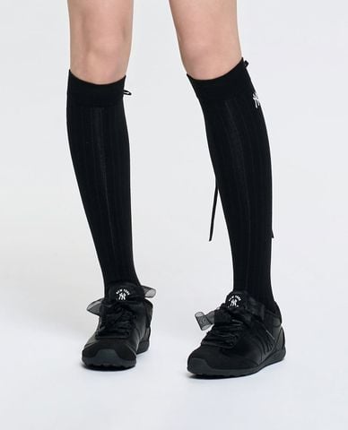  MLB - Vớ nữ cổ cao phối nơ Summer 