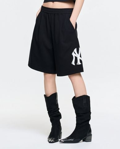  MLB - Quần short unisex ống rộng Basic Mega Logo 