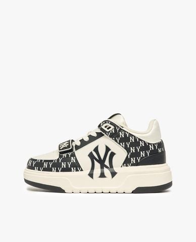  MLB - Giày sneakers unisex cổ thấp Chunky Liner Mid Classic Monogram 