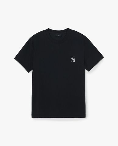  MLB - Áo thun unisex cổ tròn tay ngắn Basic 