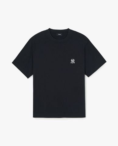  MLB - Áo thun unisex cổ tròn tay ngắn Basic 