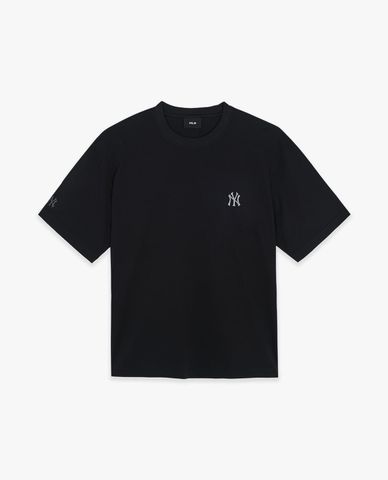 MLB - Áo thun unisex cổ tròn tay ngắn Basic Overfit 