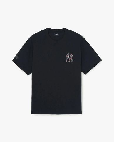  MLB - Áo thun unisex tay ngắn Basic Colorful Crayon Logo 