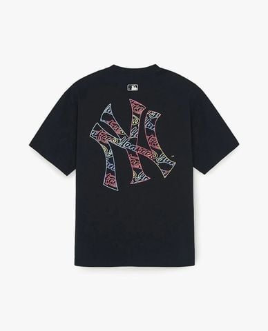  MLB - Áo thun unisex tay ngắn Basic Colorful Crayon Logo 