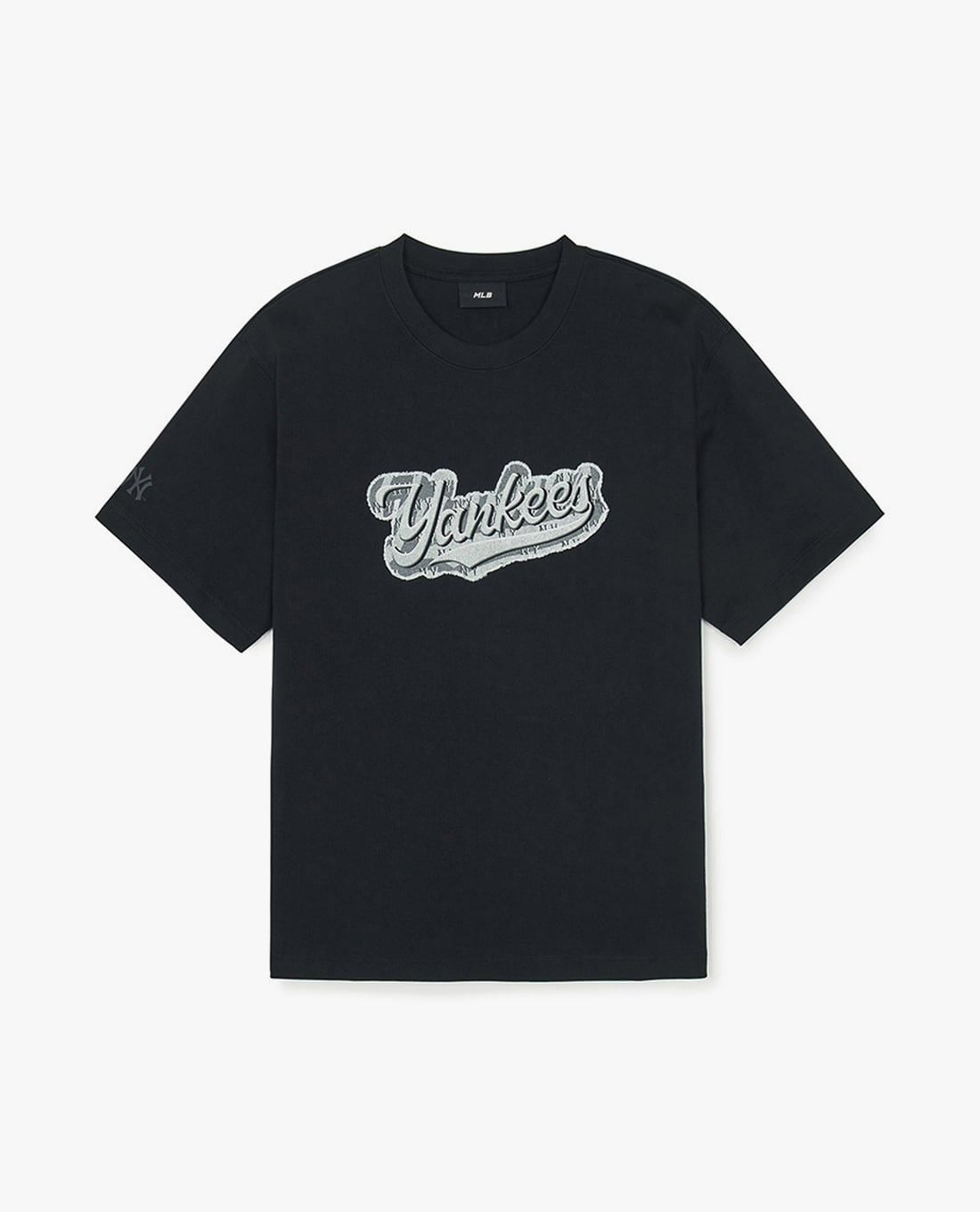MLB - Áo thun unisex cổ tròn tay ngắn Monogram