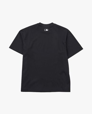  MLB - Áo thun unisex Denim Like Lettering Monogram 
