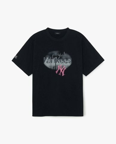  MLB - Áo thun unisex cổ tròn tay ngắn Lifestyle Graphics 